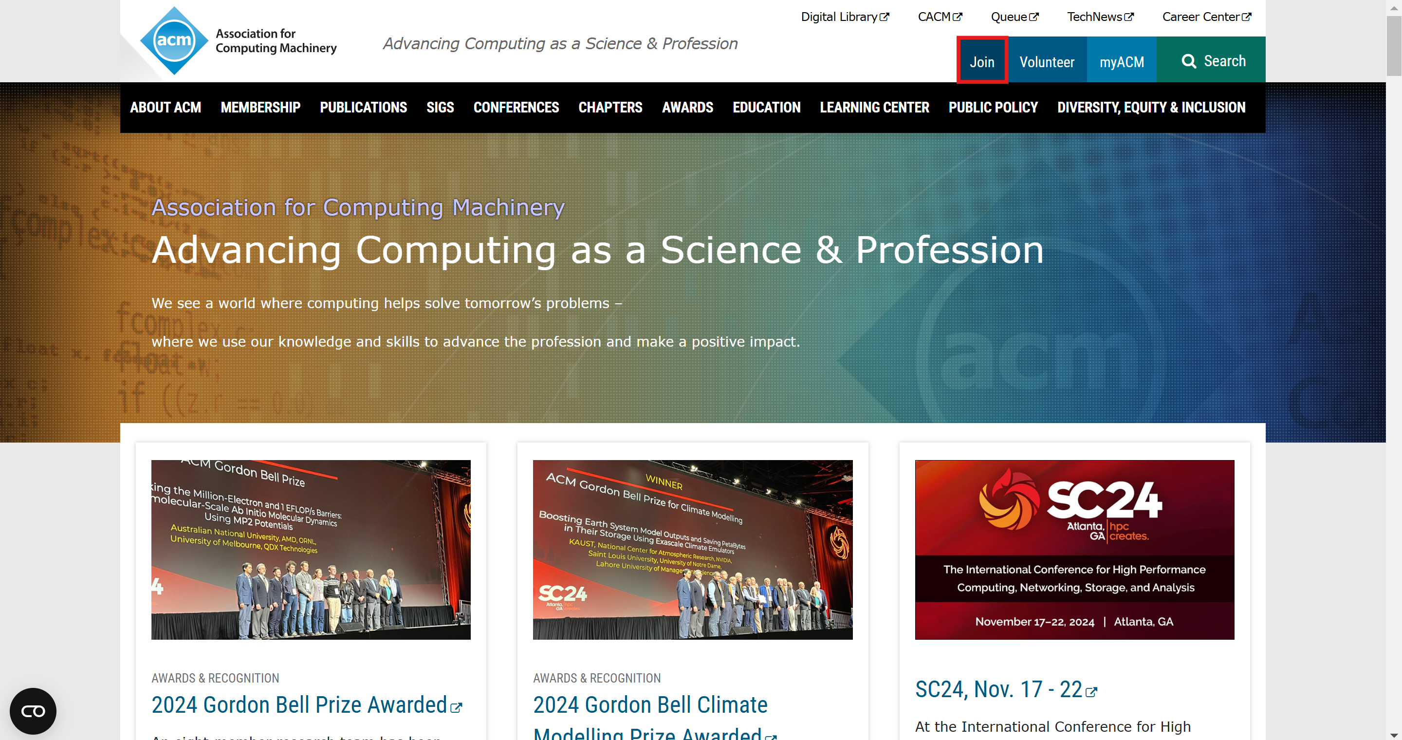 ACM Website